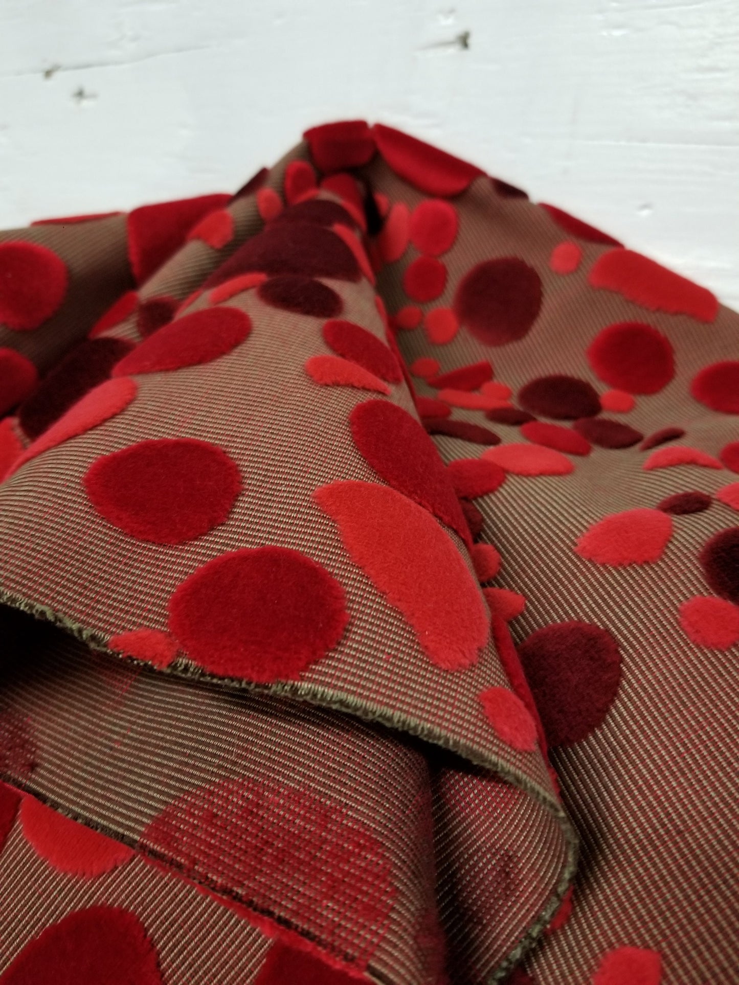 Chenille Fabric, Designer Textured Chenille multi color, Upholstery Fabric, 54" wide, sold by yard in continuou yards