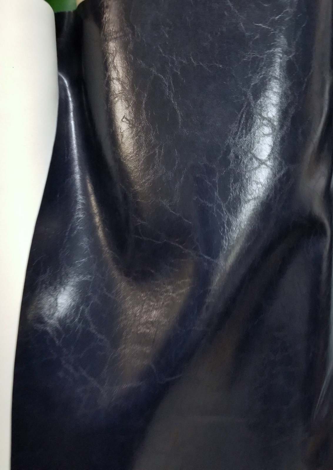 Vinyl Fabric,  Distressed Leather Look Upholstery Grade Recycled Leather (Bonded Leather), 54" wide