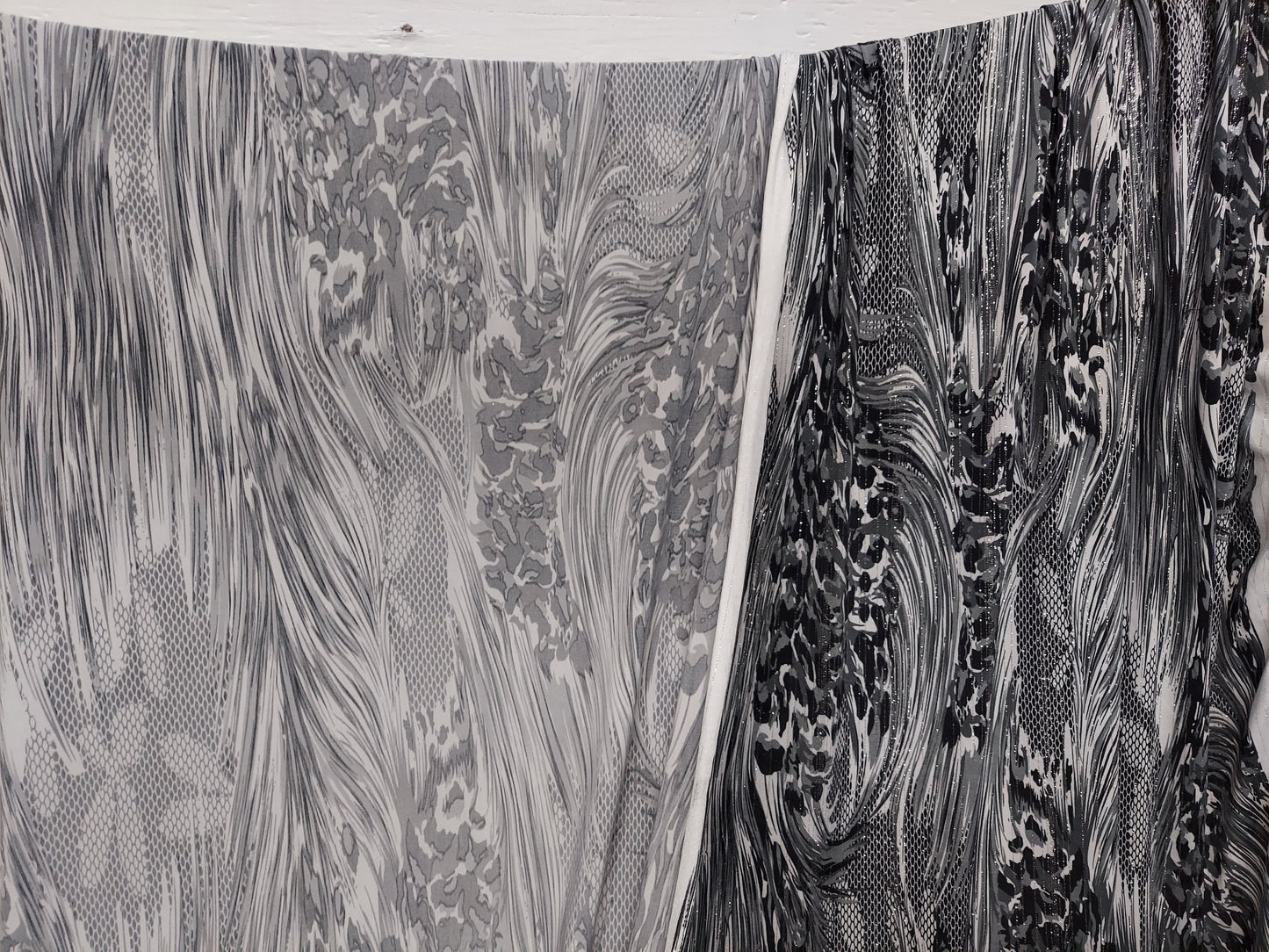 ad sparkling fabric animal print 4-way stretch 58 inches wide sold by yard