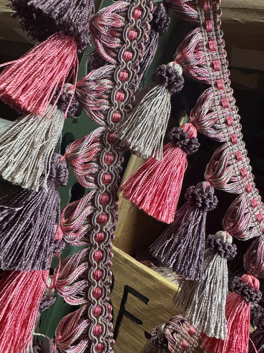 3.5" Tassel Fringe, multicolored Trim By The Yard  Trimming Handwork DIY Craft Sewing Accessory Lace for Decoration