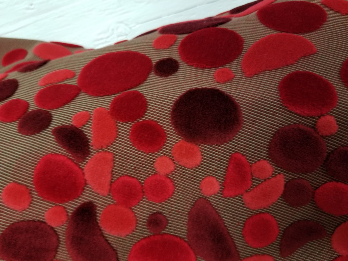 Chenille Fabric, Designer Textured Chenille multi color, Upholstery Fabric, 54" wide, sold by yard in continuou yards