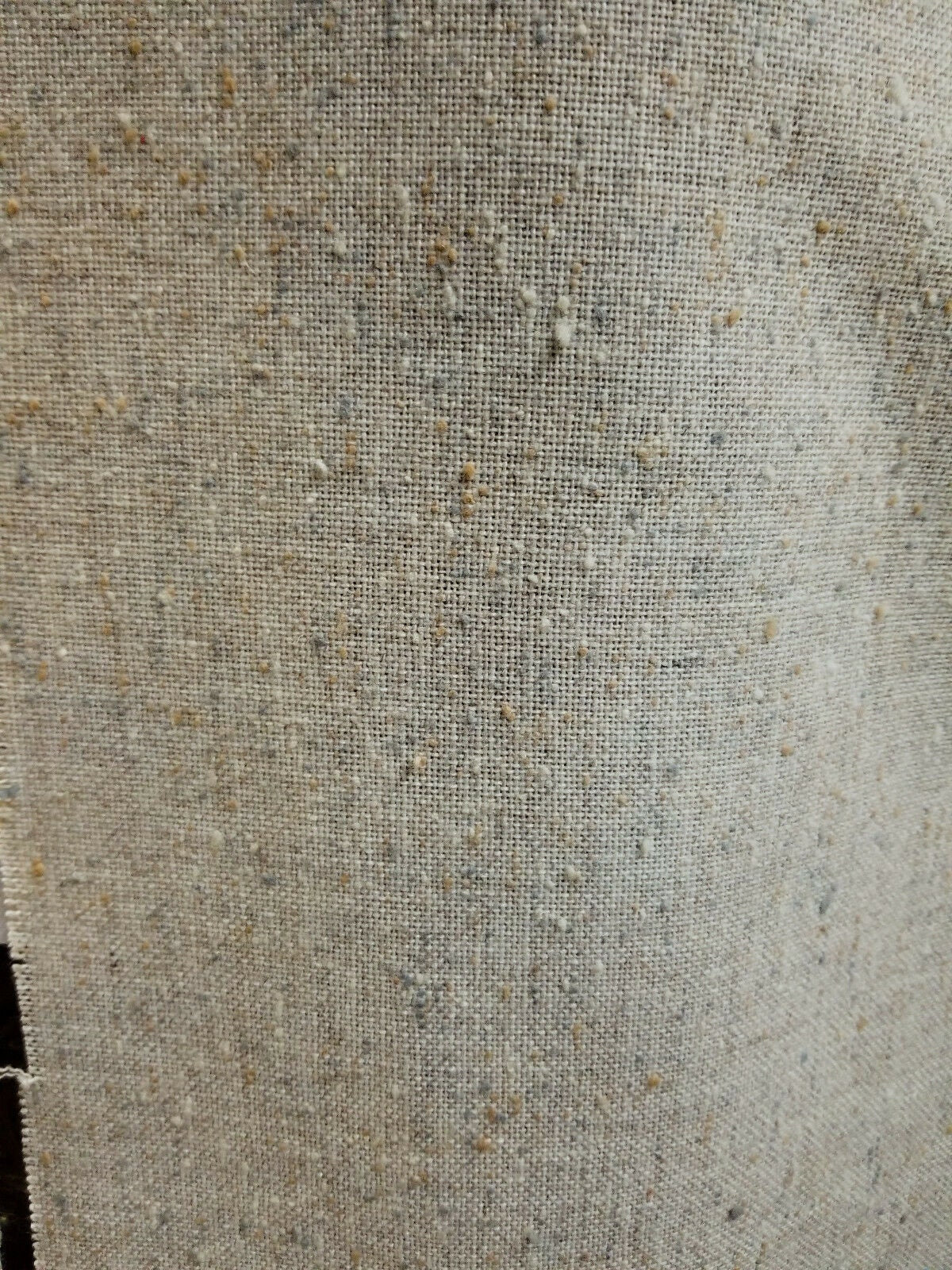 Upholstery linen/polyester fabric, color natural/oatmeal color,  60" wide, sold by yard