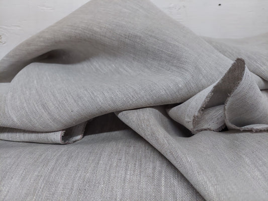 vintage linen 100% fabric Mix Natural "58" inches wide sold by yard