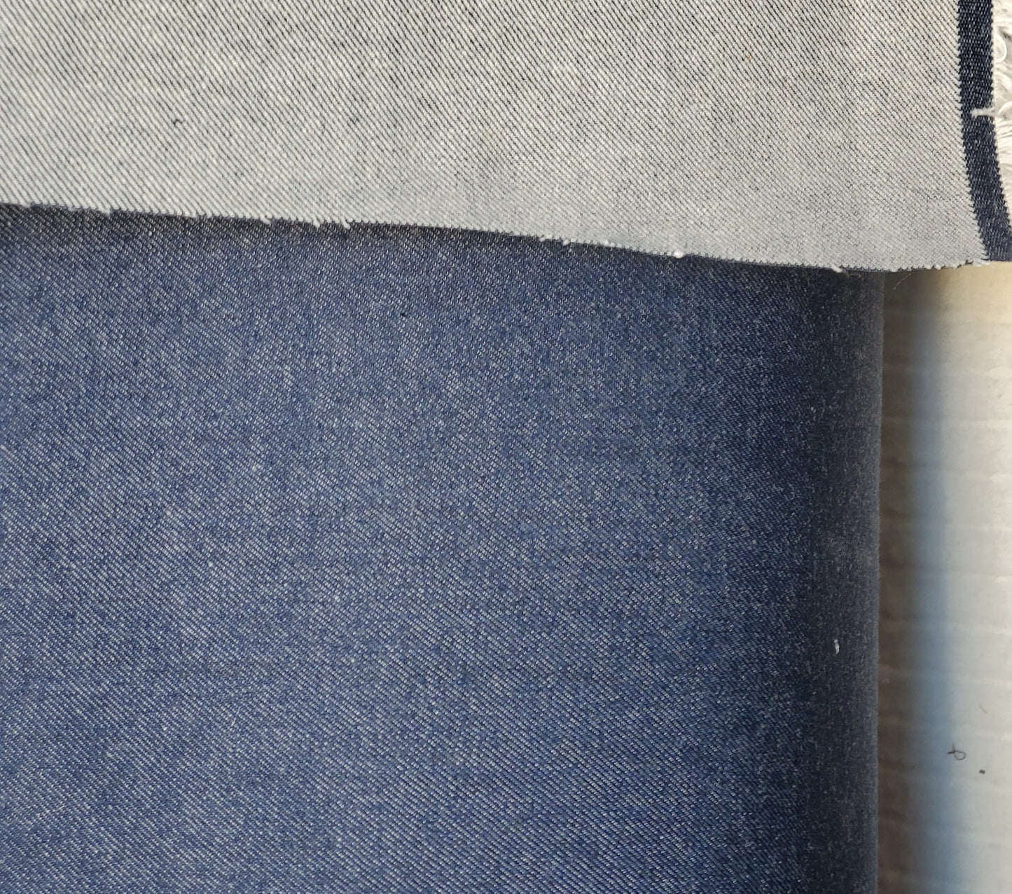 Denim , Heavy Purpose 12 Ounce Denim Cotton Fabric , color indigo, 62" wide