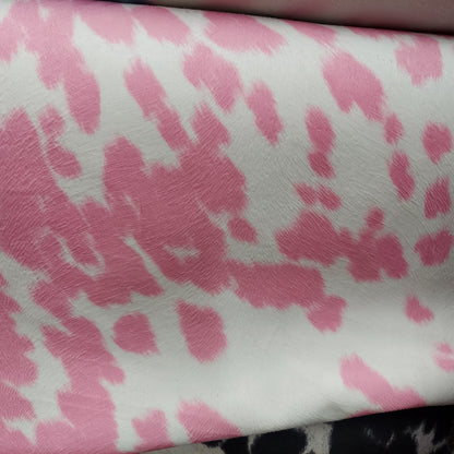 ad cow Print 58 inches fabric Cotton Velvet Upholstery Fabric Per Yard