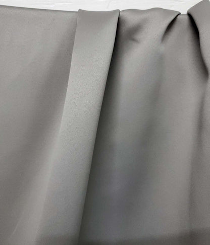 Blackout Drapery Fabric Titanium color, 3 pass blackout fabric, block out 99%