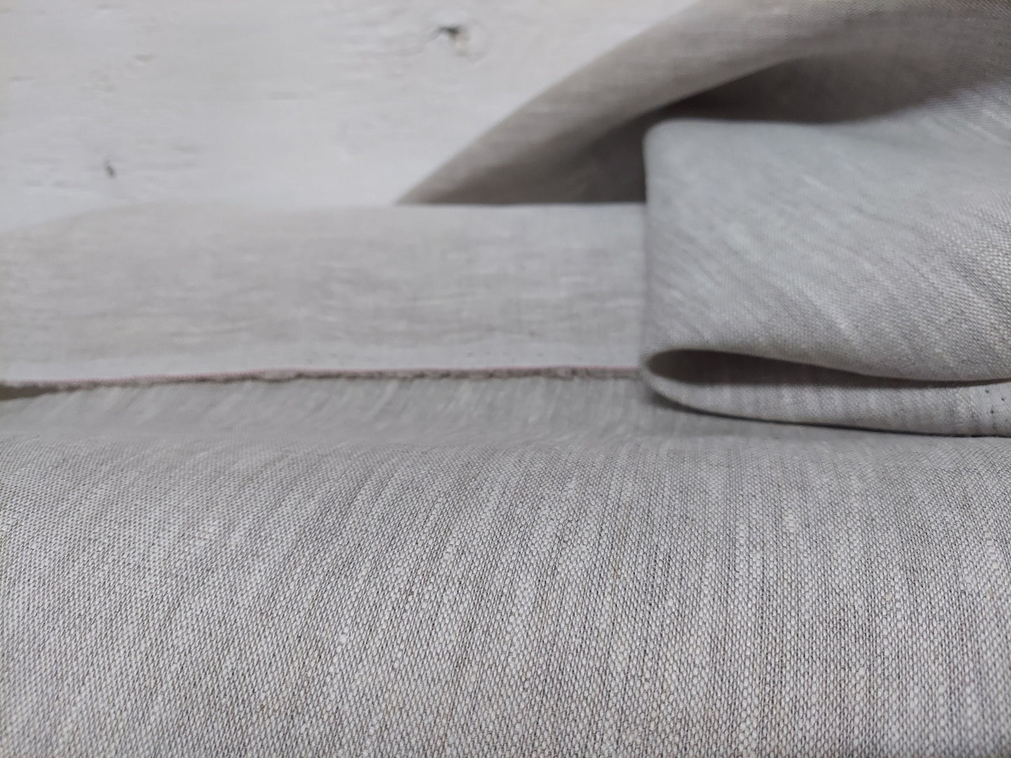 vintage linen 100% fabric Mix Natural "58" inches wide sold by yard