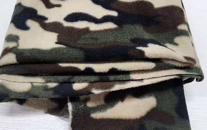 Ad Fabric, Polar Fleece Fabric Prints Camouflage Fleece Fabric / 60" Wide/Sold by The Yard