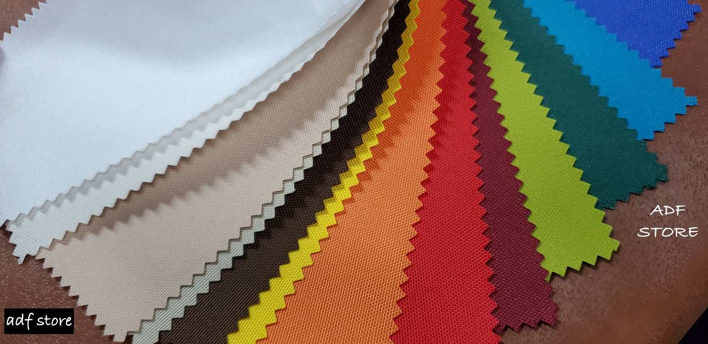 Waterproof Canvas Indoor/Outdoor Fabric  Waterproof Solid Fabric - 60" wide - Anti-UV  - Sold by the Yard