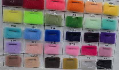 Tulle Net 54 Inch Premium Tulle Fabric Bolt