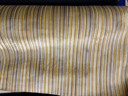 Velvet, Kravet stripe Velvet/chenille upholstery fabric 54" wide , multicolor