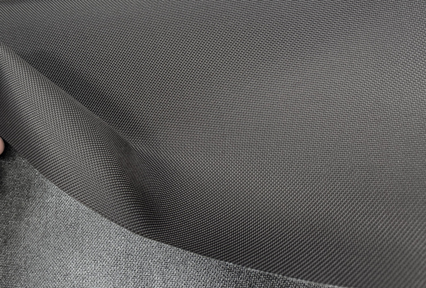 Black 1680 Denier Ballistic Nylon Fabric -sold  by The Yard