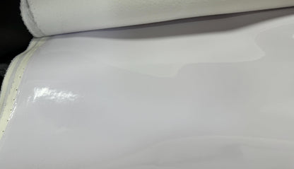 Patent Leather Vinyl Fabric - by The Yard