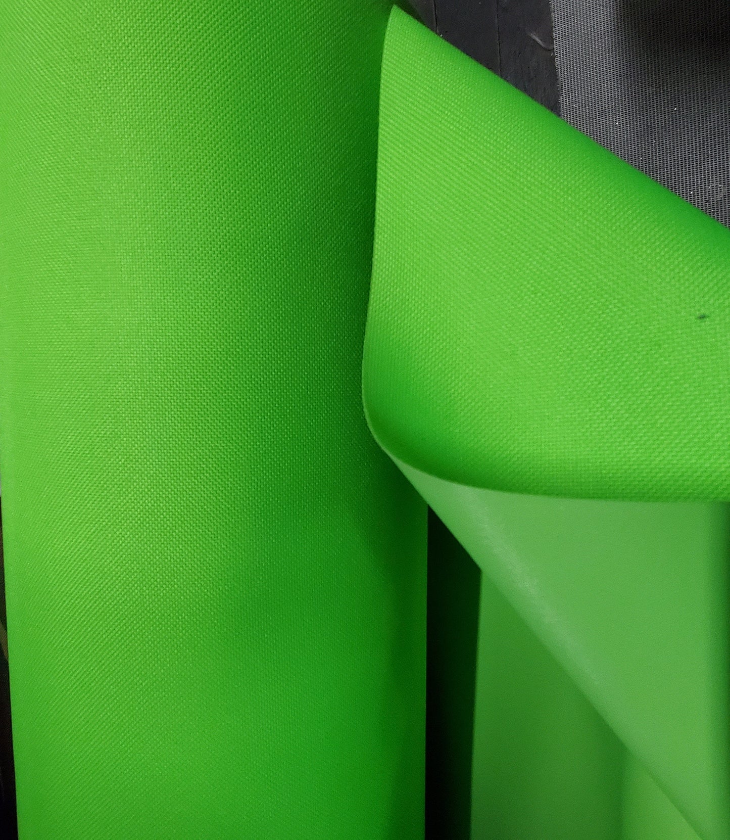 Waterproof Canvas Indoor/Outdoor Fabric  Waterproof Solid Fabric - 54" wide - Neon Green  - Sold by the Yard