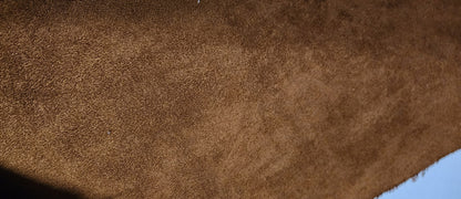 Microfiber Suede Rust  Upholstery Fabric 58" Width Sold By The Yard