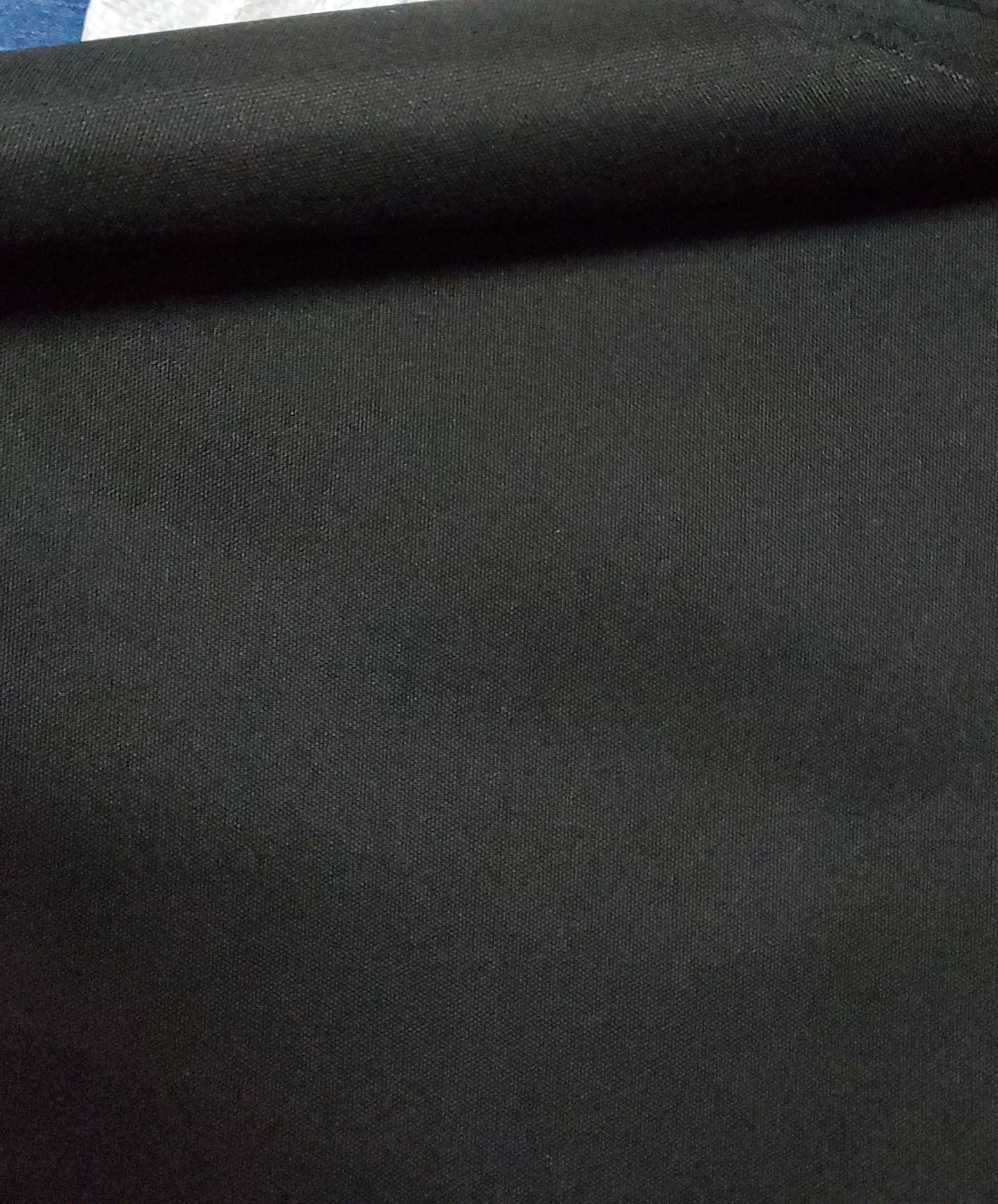 Upholstery-outdoor-Waterproof outdoor-Soft-Solid-Canvas-fabric-Black) NOT Fade Resistance, Water Resistance ONLY  60" wide, sold by yard