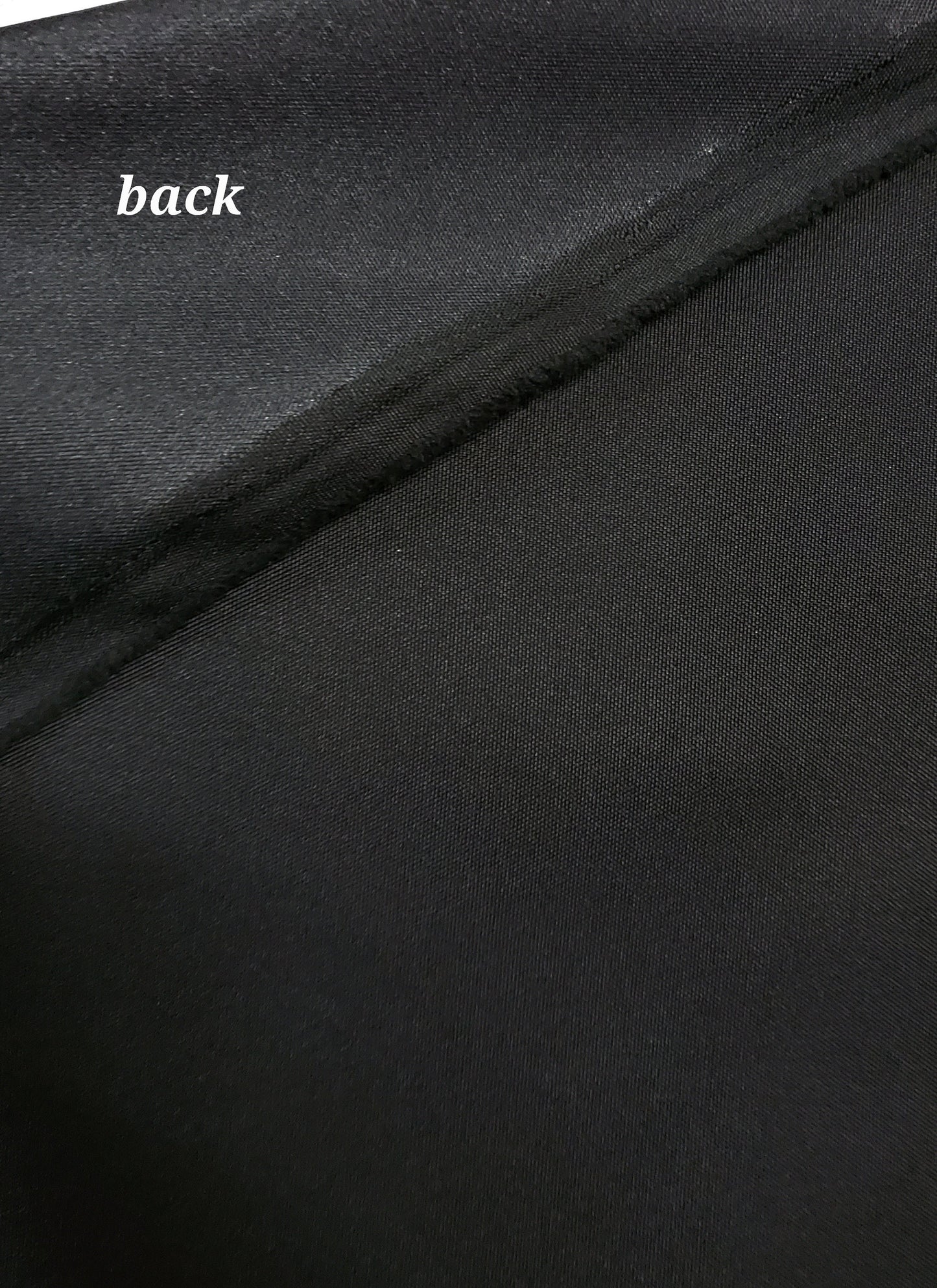 Upholstery-outdoor-Waterproof outdoor-Soft-Solid-Canvas-fabric-Black) NOT Fade Resistance, Water Resistance ONLY  60" wide, sold by yard