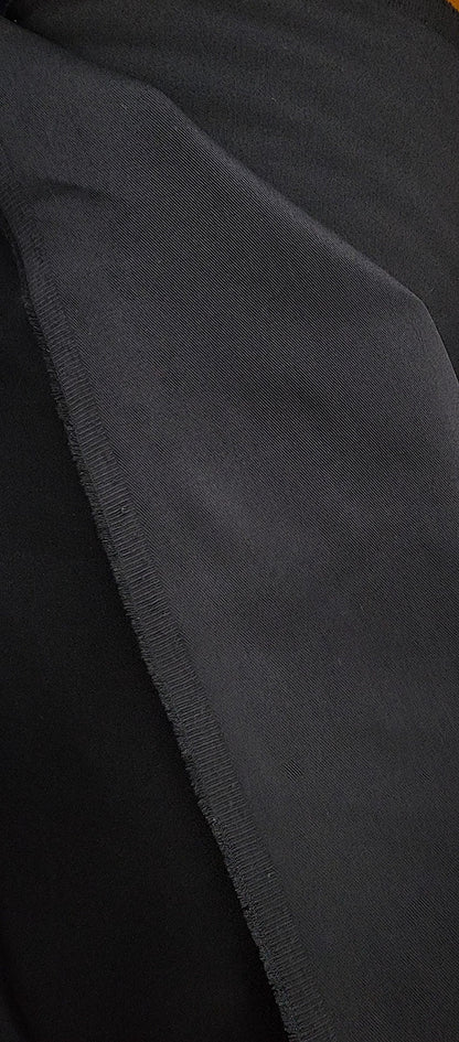 Twill Fabric, Black color,  Twill Fabric by the yard 8 oz 100% Cotton 58 in width , sold by yard in continuous yards.