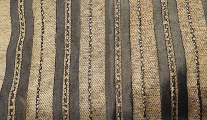 Chenille BAROQUE UPHOLSTERY Fabric Jacquard striped  58" wide , sold by yard in continuous yards