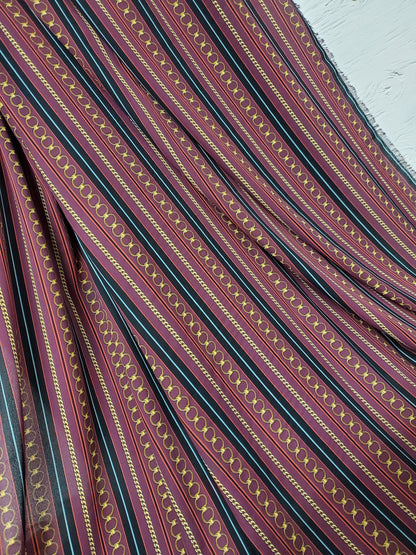 ad chiffon/Georgette 58 inches wide chains design fabric by yard