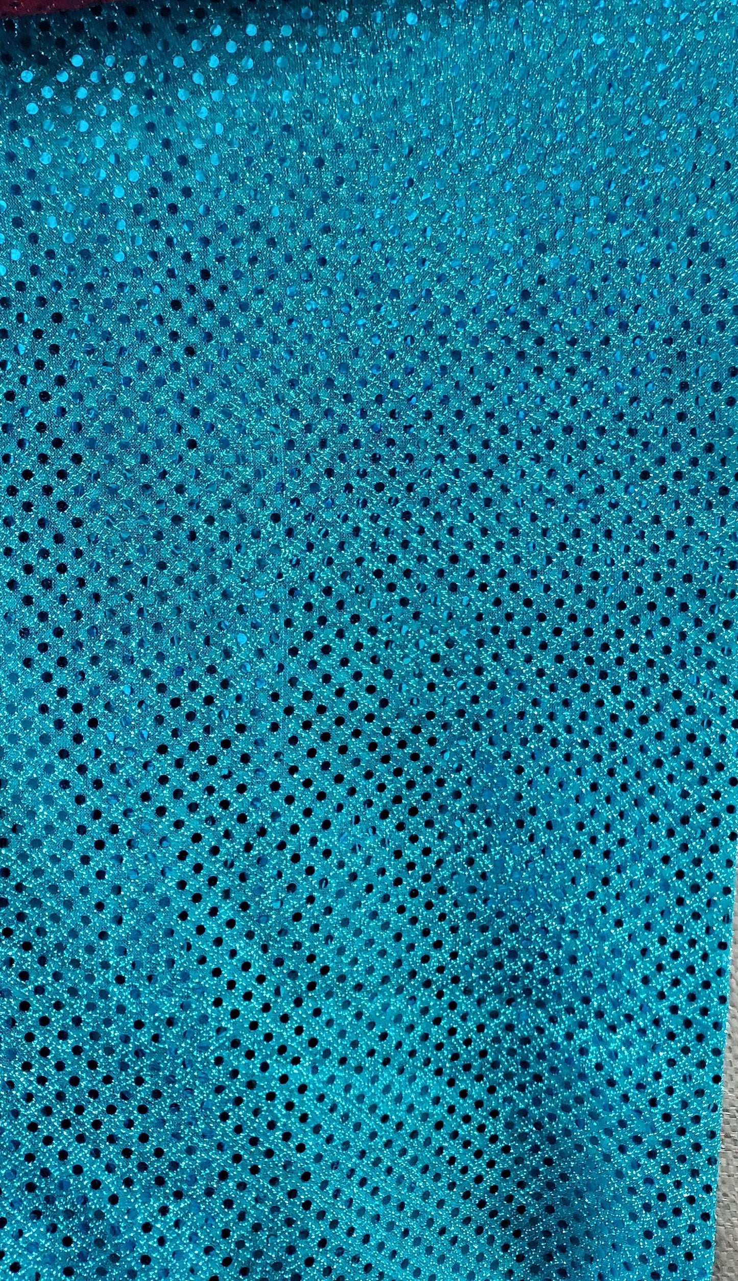 Wide Faux Sequin Light weight Knit Fabric Shiny Dot Confetti for Sewing Costumes Apparel Crafts Sold by The Yard