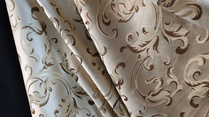 Damask Jacquard Brocade, victorya Classic Fabric 58" Wide, Color Dawn, Sold by Yard