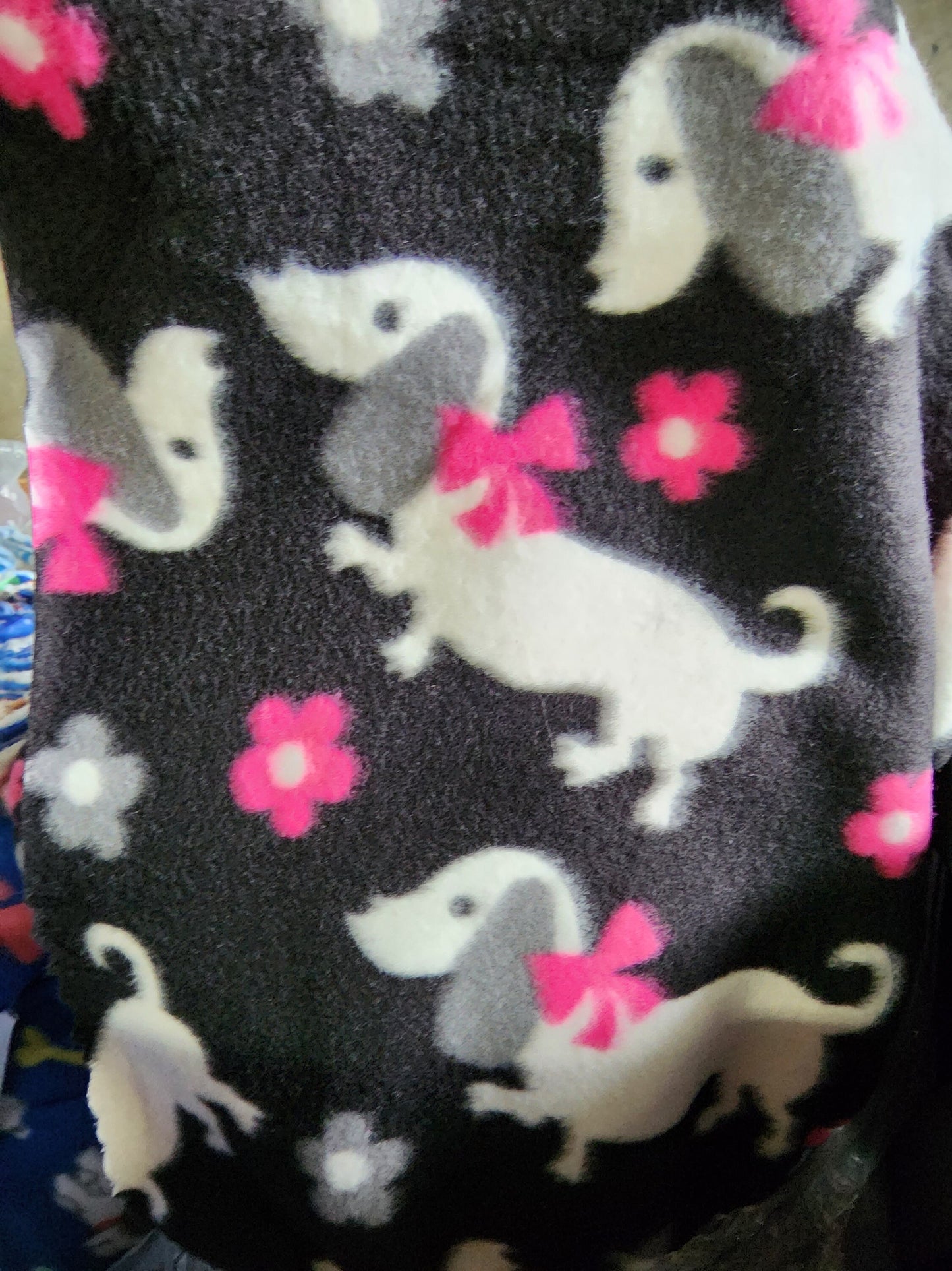 Fleece Fabric Dogs print Fleece Polar print Fleece Polar By The Yard 60" Wide