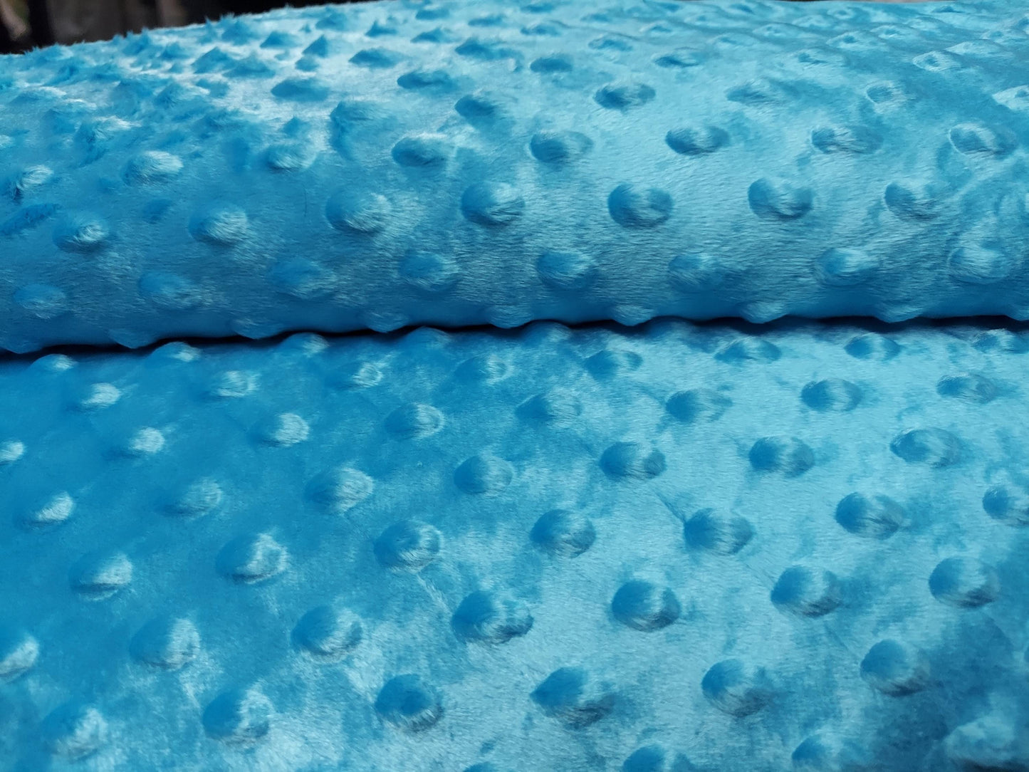 Minky Dimple Dot Soft Fabric, 58 inches Wide, Sold by The Yard