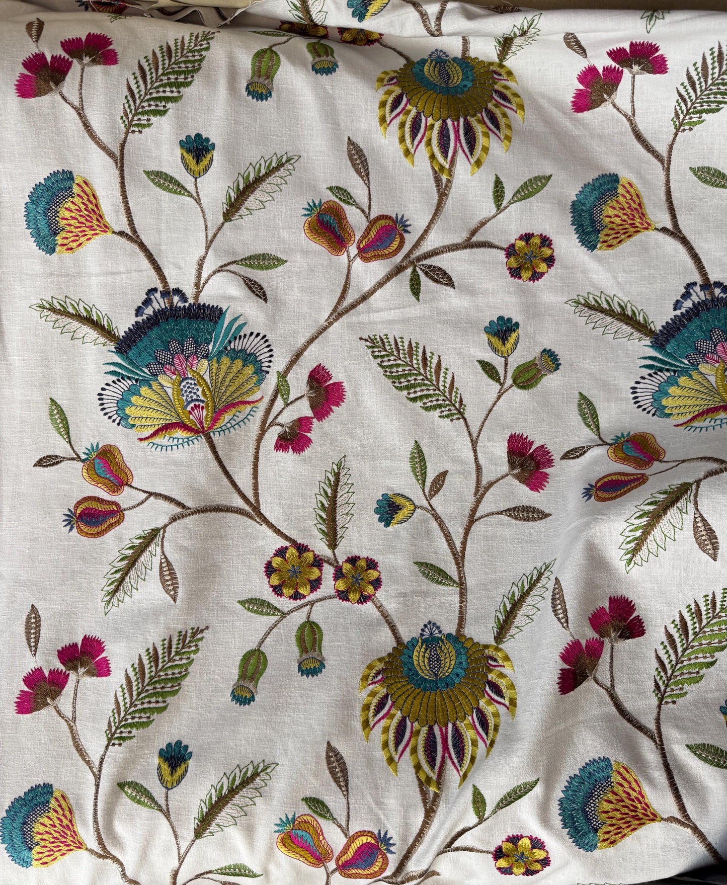 Amberley 429 Gemstone Covington Fabric , fabric 54" wide, multi color
