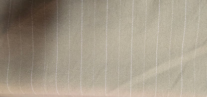 Stripe Twill Denim, color Taupe, color Taupe, 46" wide, sold by yard