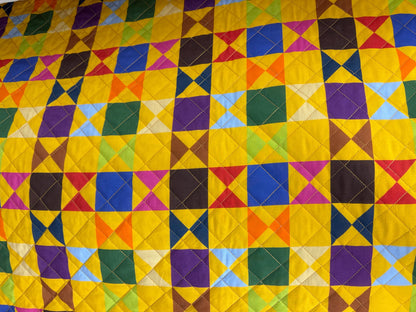 Pre-Quilted Tartan, Fabric. 54" wide, cotton 100%  Fabric by The Yard