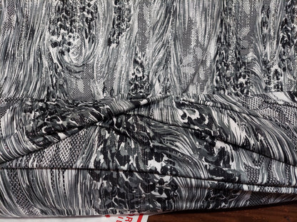 ad sparkling fabric animal print 4-way stretch 58 inches wide sold by yard