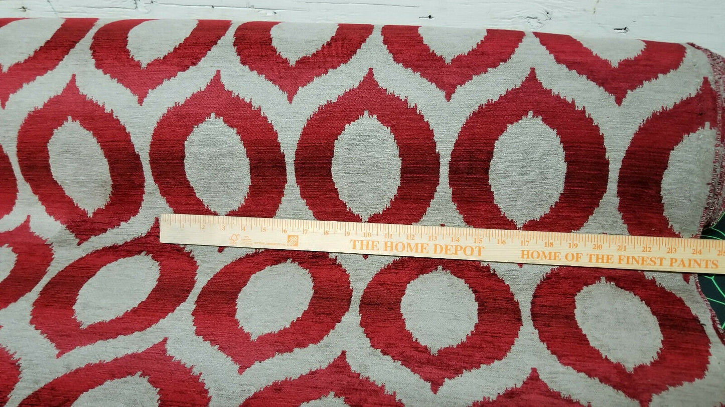 ad Contemporary Chenille Upholstery Fabric 54" wide, sold by yard.