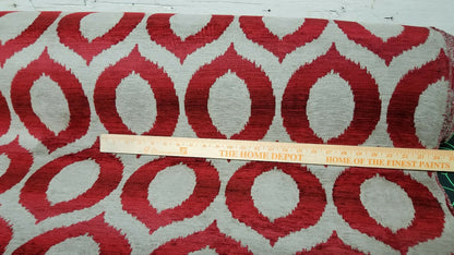 ad Contemporary Chenille Upholstery Fabric 54" wide, sold by yard.