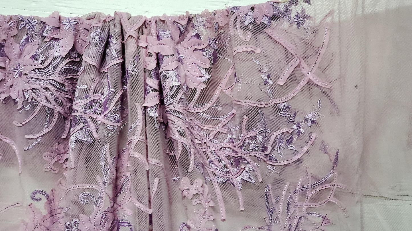 3d flower bridal lace  embroidery lace fabric  lace fabrics, 54" wide