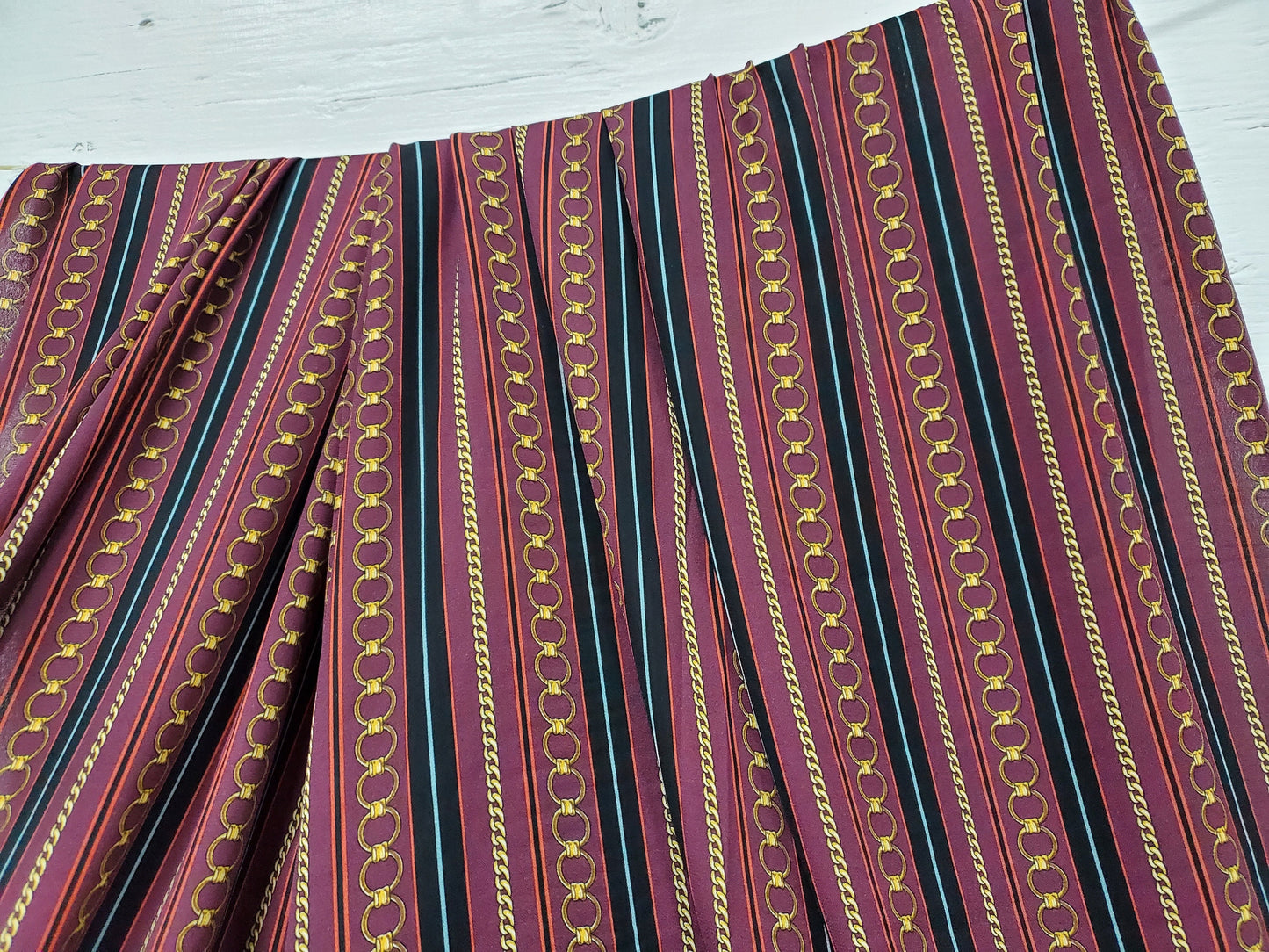 ad chiffon/Georgette 58 inches wide chains design fabric by yard