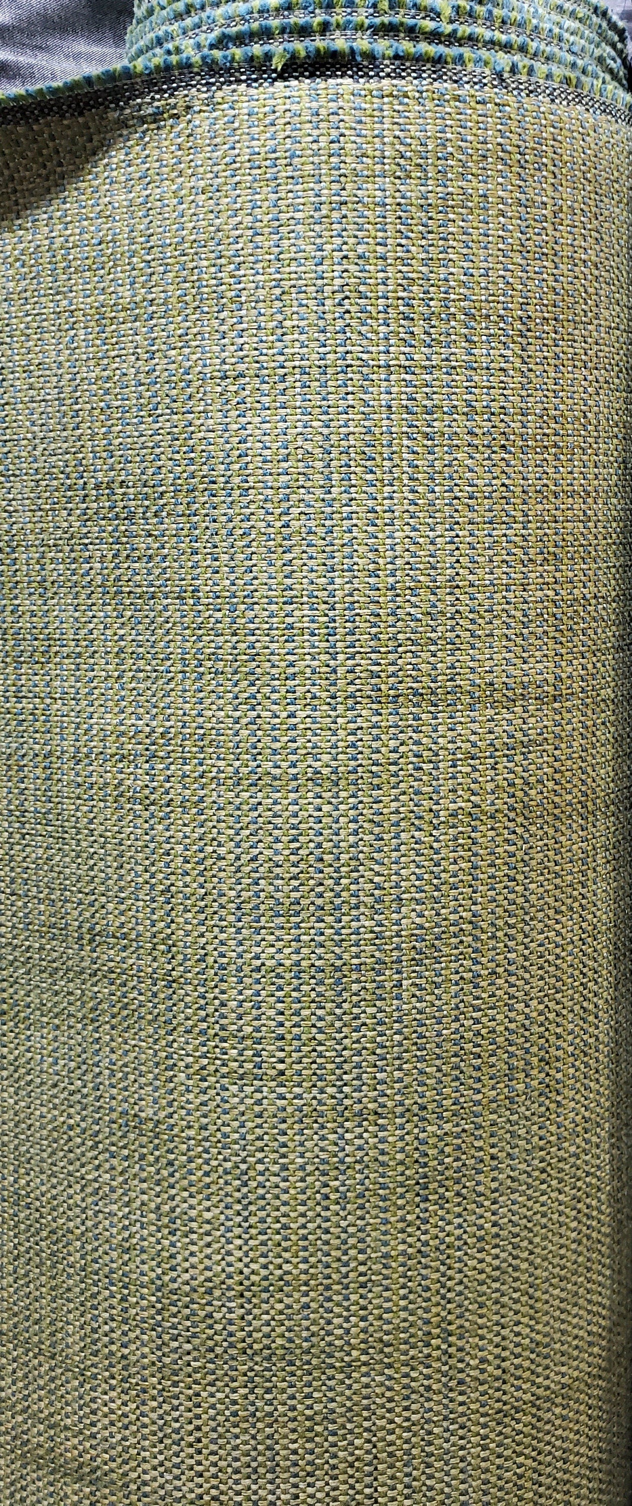 Texture Tweed Fabric,  Color Teal/Green,  Upholstery Fabric 54" , sold by yard in continuous yards