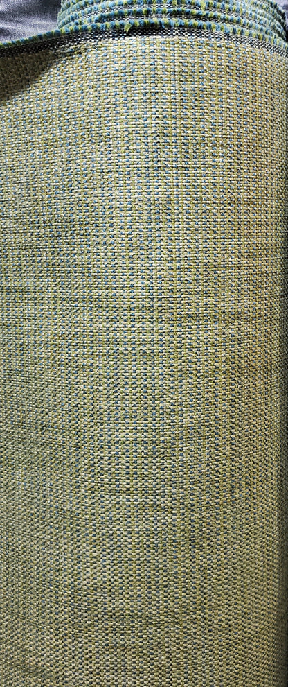 Texture Tweed Fabric,  Color Teal/Green,  Upholstery Fabric 54" , sold by yard in continuous yards