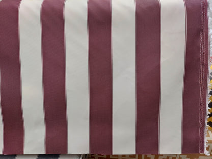 Canvas Waterproof  Indoor/Outdoor Fabric Waterproof striped Fabric 60" wide - Anti-UV - Sold by the Yard