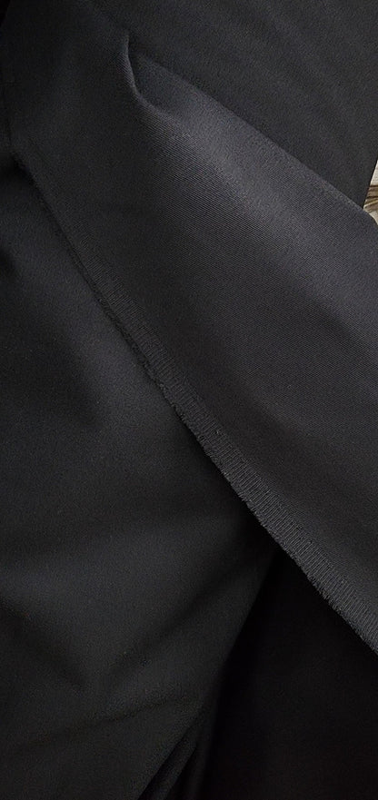 Twill Fabric, Black color,  Twill Fabric by the yard 8 oz 100% Cotton 58 in width , sold by yard in continuous yards.