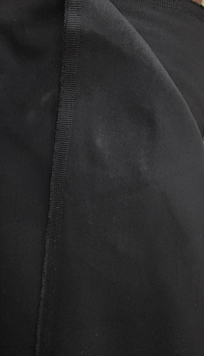 Twill Fabric, Black color,  Twill Fabric by the yard 8 oz 100% Cotton 58 in width , sold by yard in continuous yards.