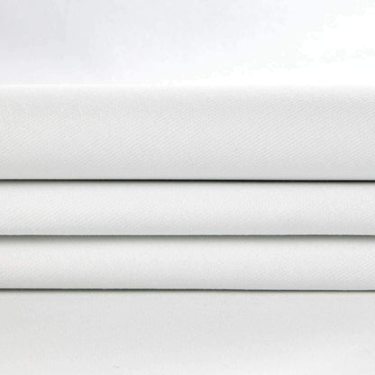 Black out Drapery Fabric White color, 3 pass blackout fabric, 58" wide, sold by yard in continuous yards