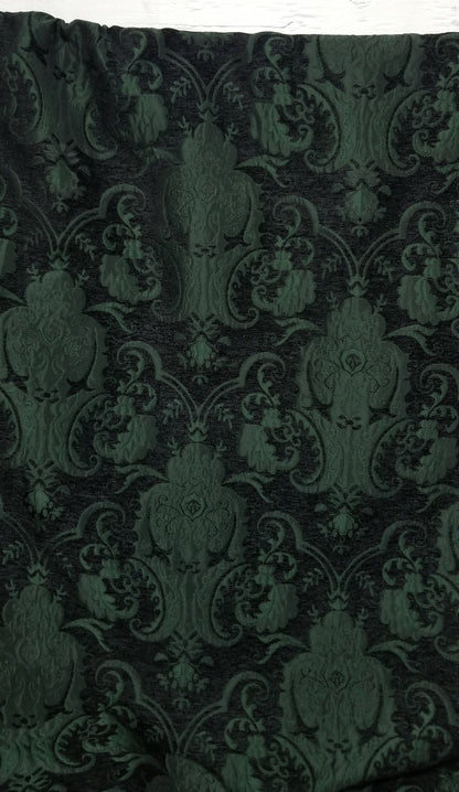 Chenille BAROQUE UPHOLSTERY Fabric Jacquard Damask, 58" wide , sold by yard in continuous yards