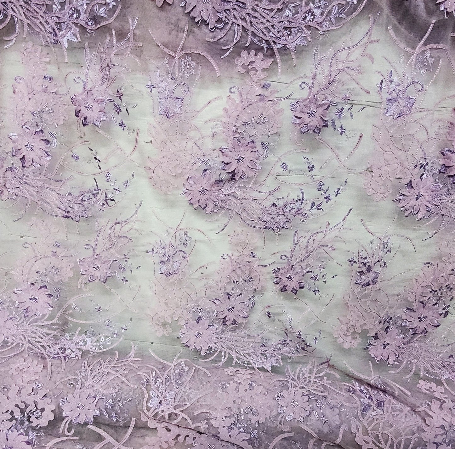 3d flower bridal lace  embroidery lace fabric  lace fabrics, 54" wide