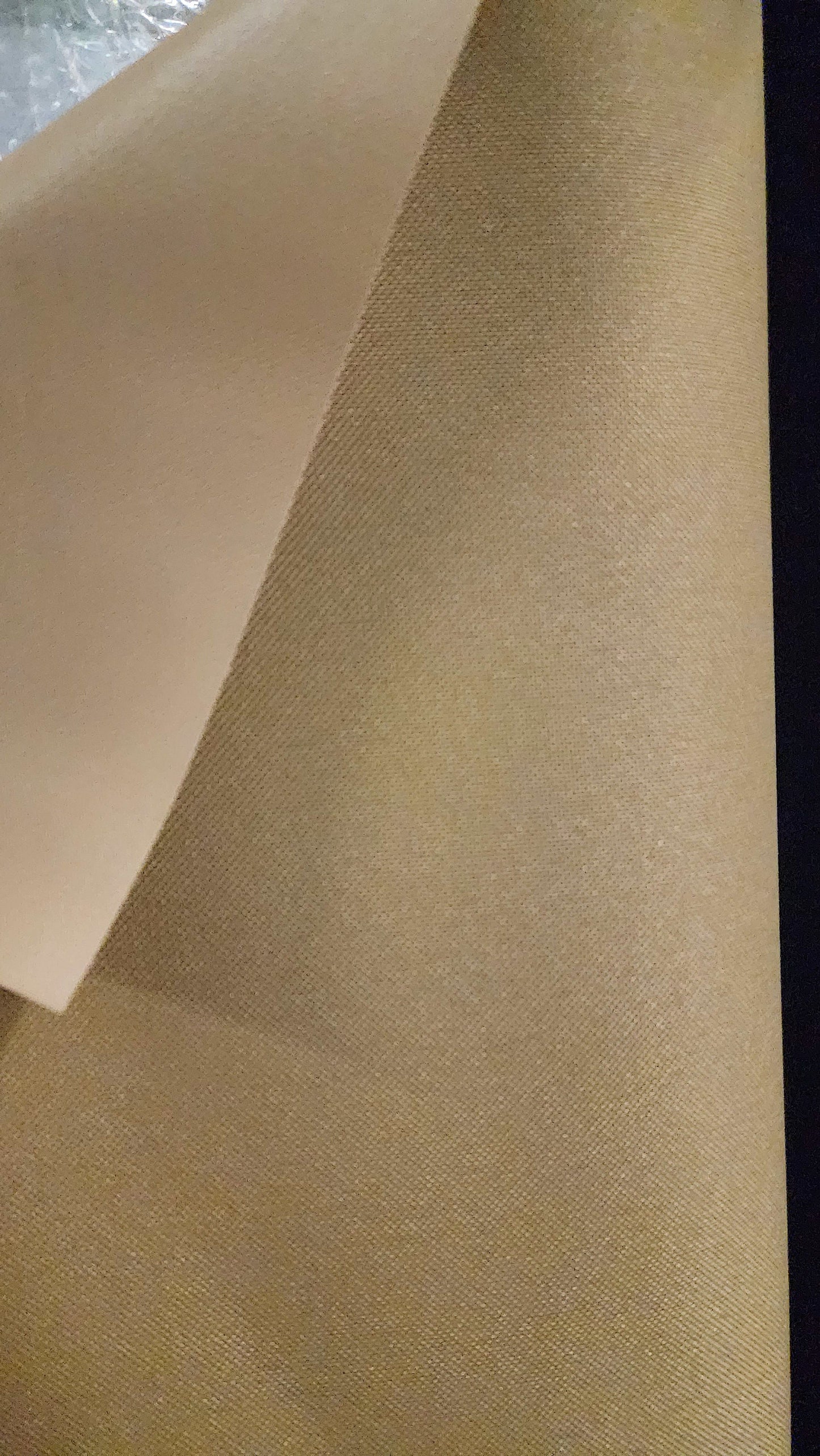 Waterproof Canvas Tan color, Fabric by the Yard