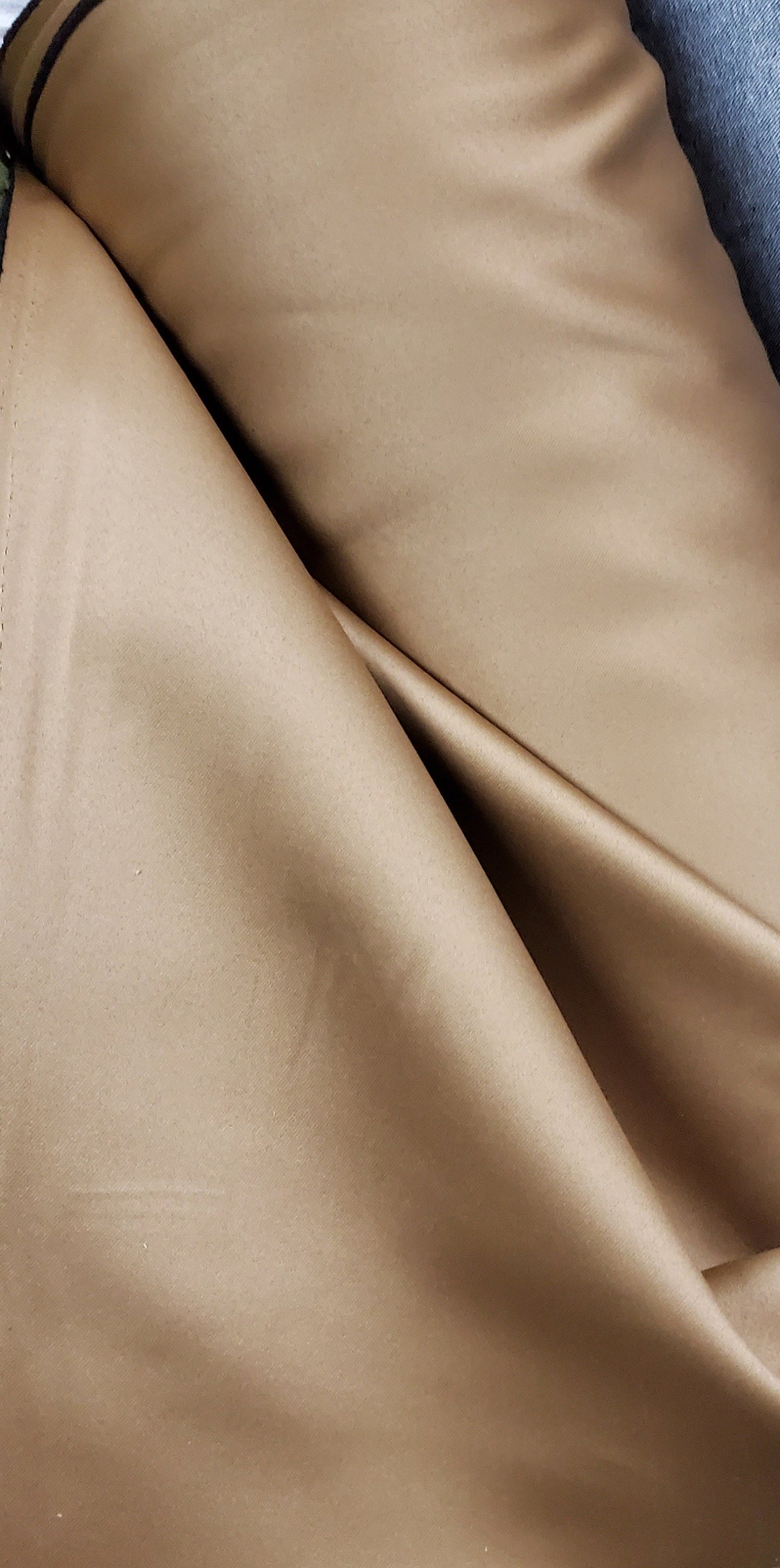 Black out Drapery Fabric Capuccino color, 3 pass blackout fabric, 58" wide, sold by yard in continuous yards