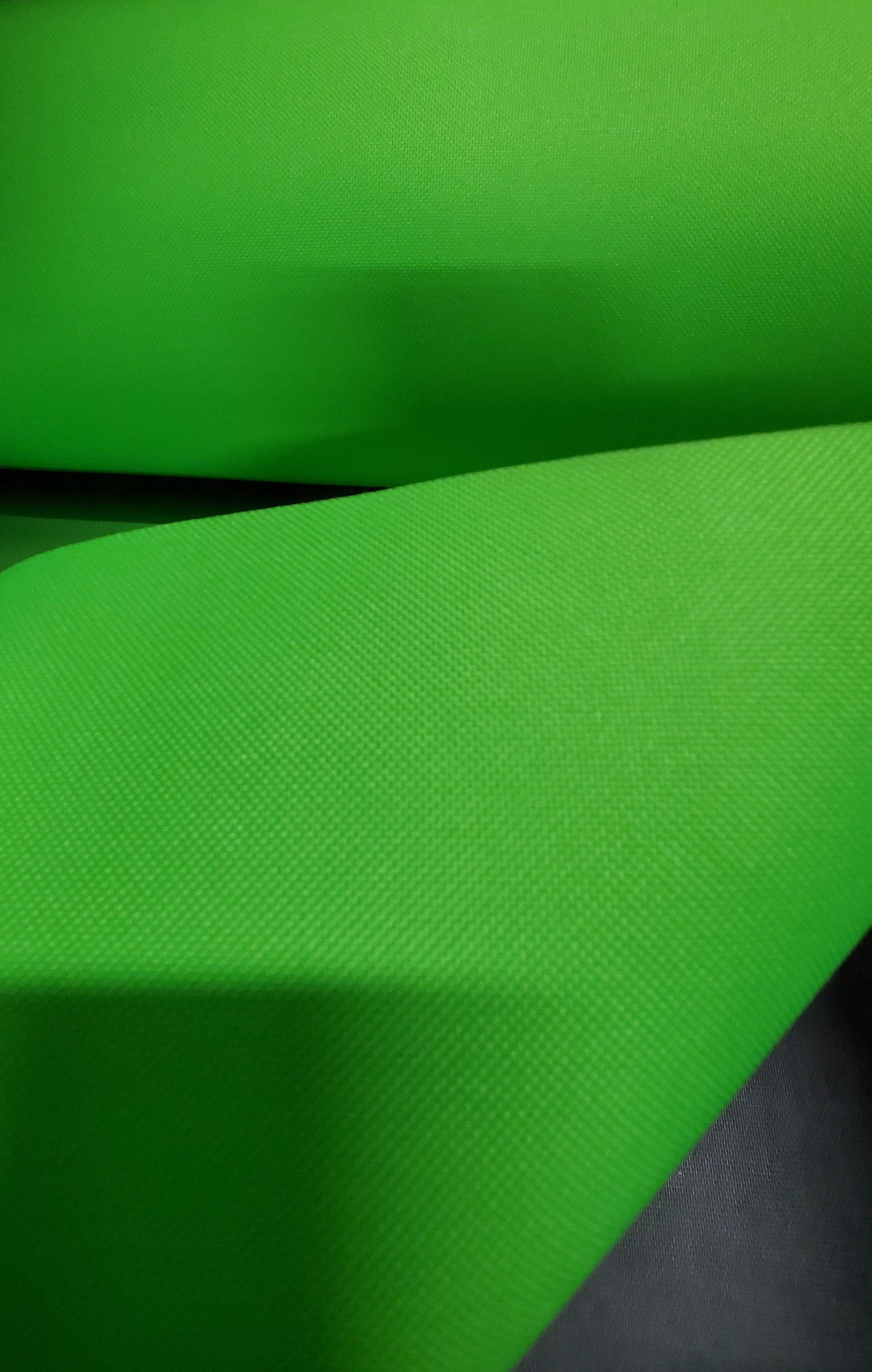 Waterproof Canvas Indoor/Outdoor Fabric  Waterproof Solid Fabric - 54" wide - Neon Green  - Sold by the Yard
