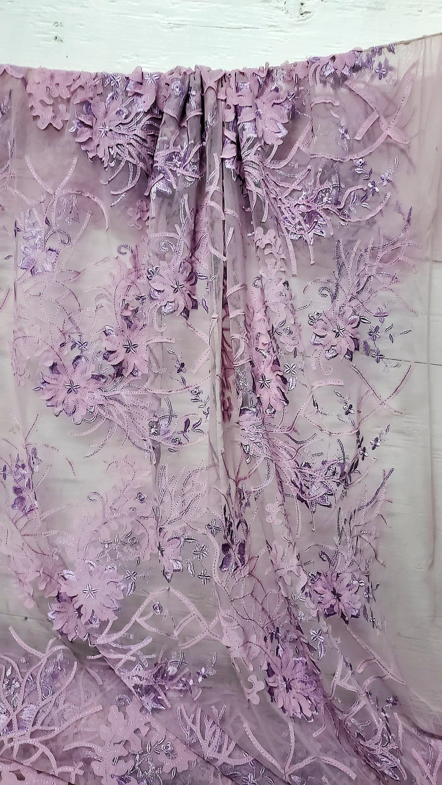 3d flower bridal lace  embroidery lace fabric  lace fabrics, 54" wide