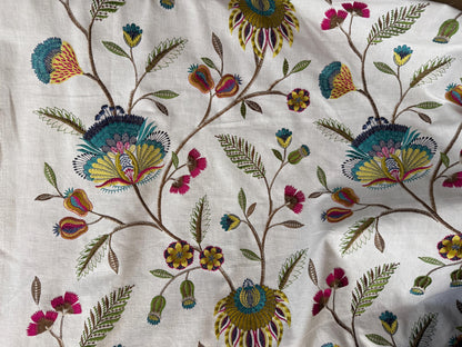 Amberley 429 Gemstone Covington Fabric , fabric 54" wide, multi color