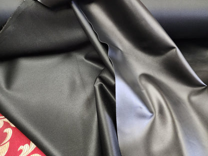 Vinyl Stretch Upholstery Faux Leather Fabric Soft Skin Per Yard